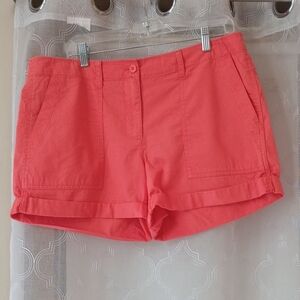 LOFT Orange Women's Cargo Shorts